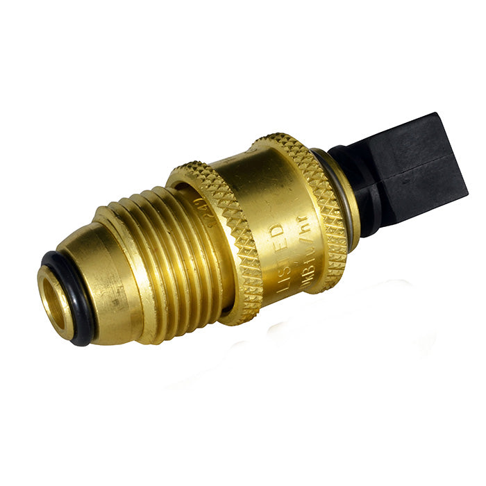 thumbnail image 2 of 1/4" RV Quick Connect Propane BBQ Grill Adapter - Solid Brass Fire Pit Fitting 2 of 6