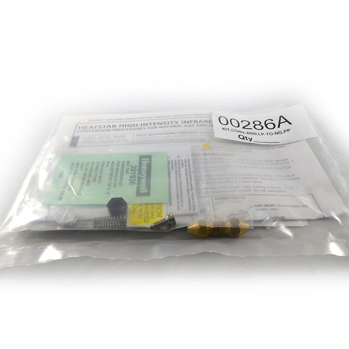 Conversion Kit PP 4000 Series LP to NG
