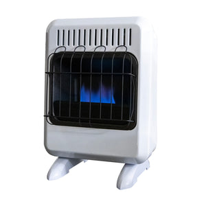 10,000 BTU Vent Free Dual Fuel Blue Flame Heater