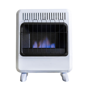 20,000 BTU Vent Free Blue Flame Dual Fuel Heater