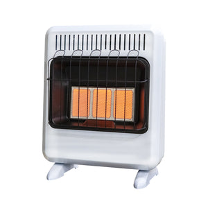 20,000 BTU Vent Free Radiant Dual Fuel Heater