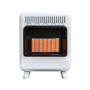 20,000 BTU Vent Free Radiant Dual Fuel Heater