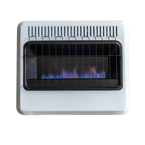 30,000 BTU Vent Free Blue Flame Dual Fuel Heater
