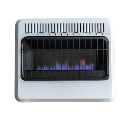 30,000 BTU Vent Free Blue Flame Dual Fuel Heater