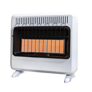 30,000 BTU Vent Free Radiant Dual Fuel Heater