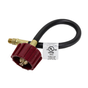 15in Red Acme Flexible Pigtail Hose Assembly
