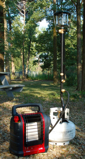 30in/15in Propane Distribution Post/Tree