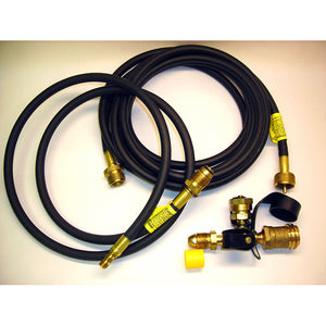 "Stay A While Deluxe" 12ft Propane Hose Assembly Kit