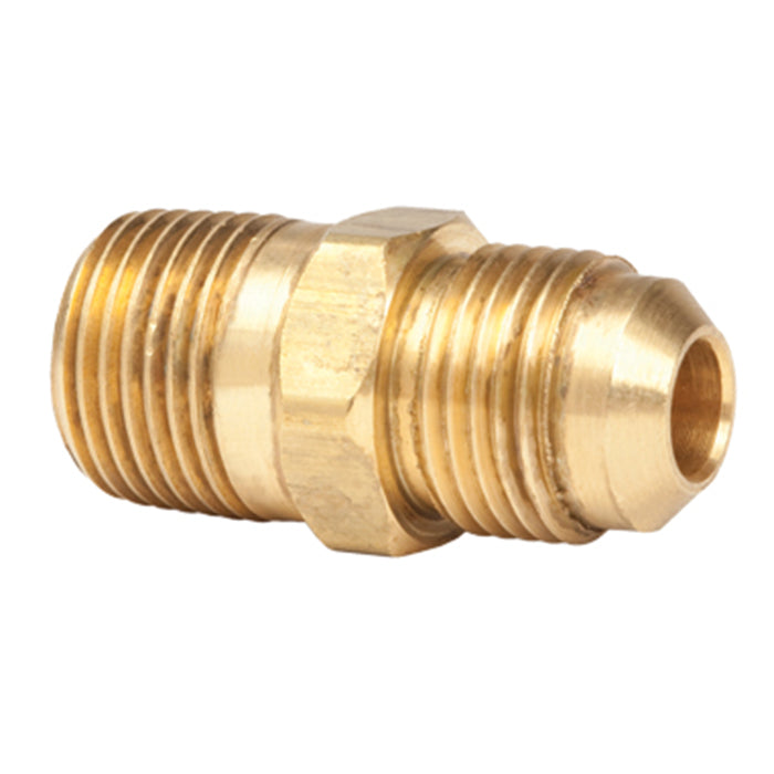 3/8in Male Pipe Thread x 3/8in Male Flare Brass Fitting