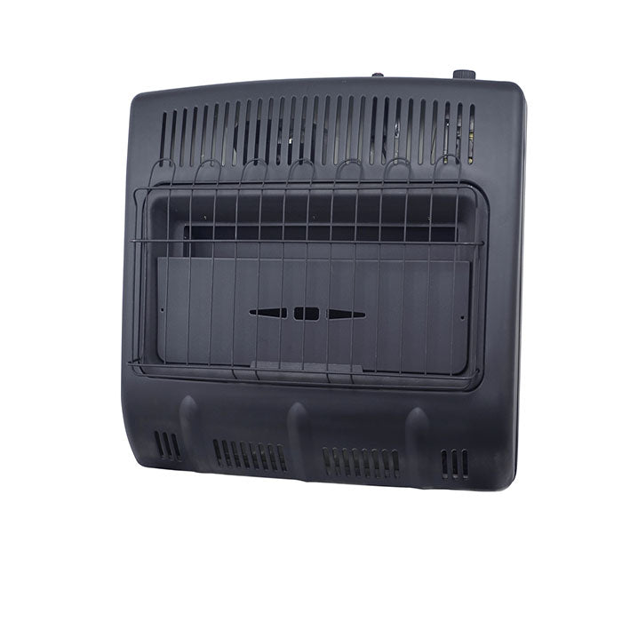 Vent Free Natural Gas Garage Heater 30,000 BTU/Hr. (Black)