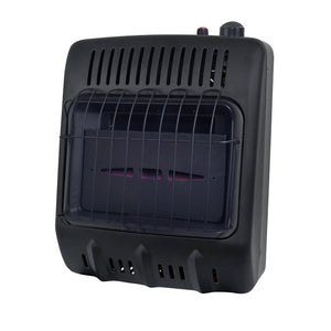 Vent Free Blue Flame Propane Icehouse Heater 10,000 BTU/Hr. (Black)