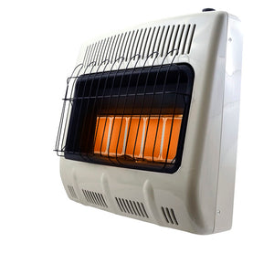 30,000 BTU Vent Free Radiant Natural Gas Heater