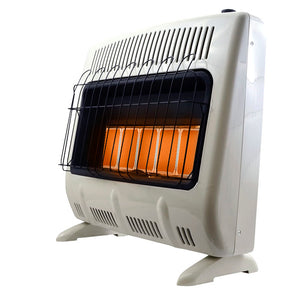 30,000 BTU Vent Free Radiant Natural Gas Heater