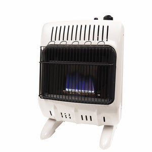 10,000 BTU Vent Free Dual Fuel Blue Flame Heater