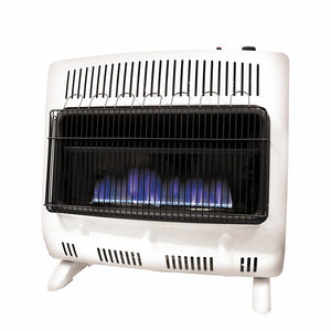 30,000 BTU Vent Free Blue Flame Dual Fuel Heater
