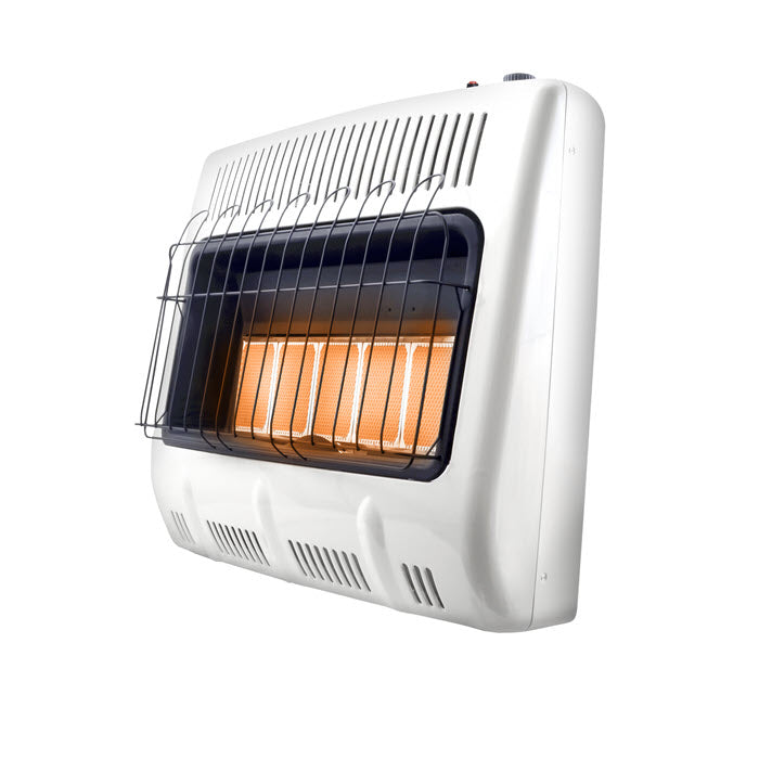 30,000 BTU Vent Free Radiant Dual Fuel Heater